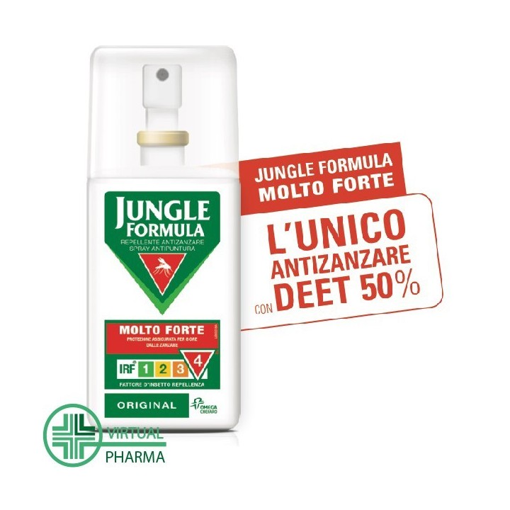 Jungle Formula Antizanzare Molto Forte Spray 75 ml