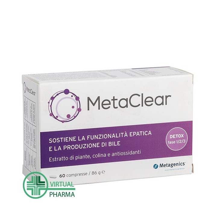 Metagenics Metaclear 60 compresse
