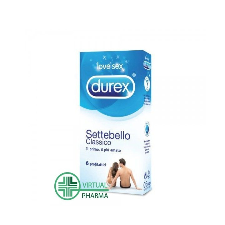 Durex Settebello Classico Profilattico 6 Pezzi