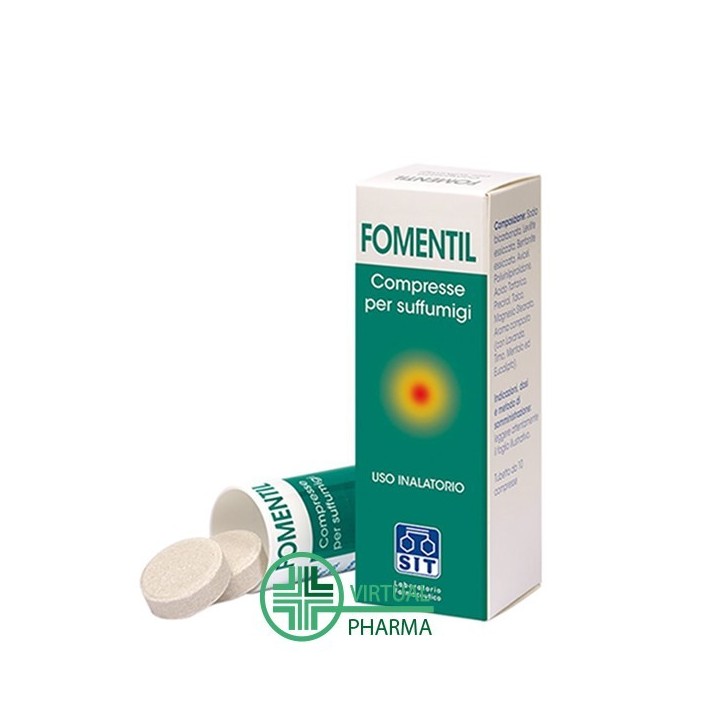 Fomentil 10 Compresse Per Suffumigi