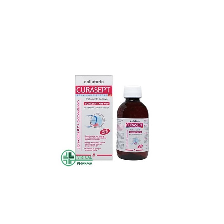 Curasept ADS 0.20 Collutorio Trattamento Lenitivo 200 ml + Gel Dentifricio Omaggio