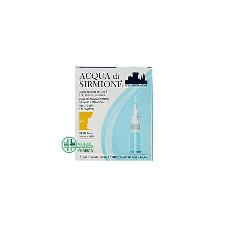 Acqua Sirmione Minerale Naturale 6 flaconi da 15ml