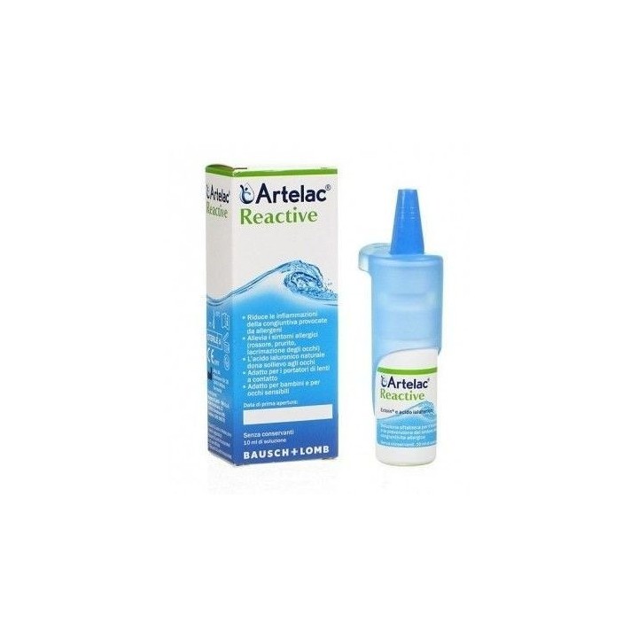 Artelac Reactive Soluzione Oculare per la Congiuntivite Allergica 10ml