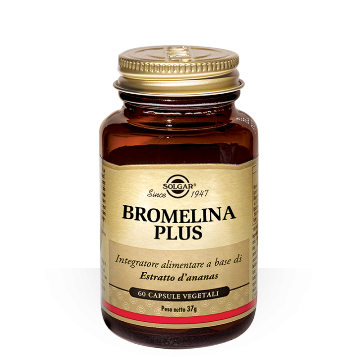 Solgar Bromelina Plus 60 capsule