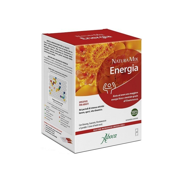 Aboca Natura Mix Advanced Energia 20 bustine