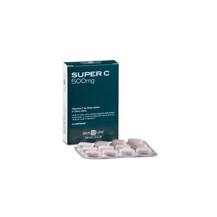 Bios Line Principium Super C 500 24 compresse