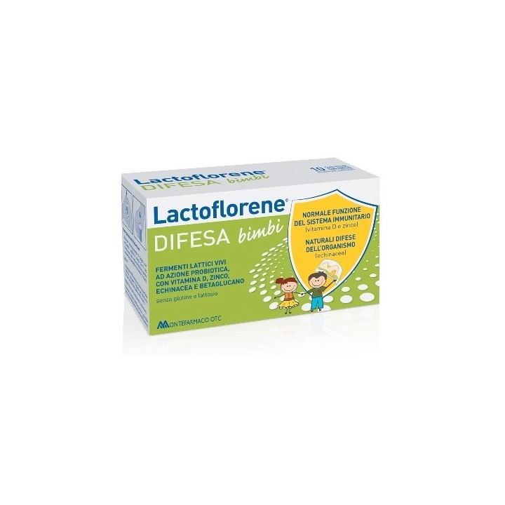 Lactoflorene Difesa Bambini 10 flaconcini