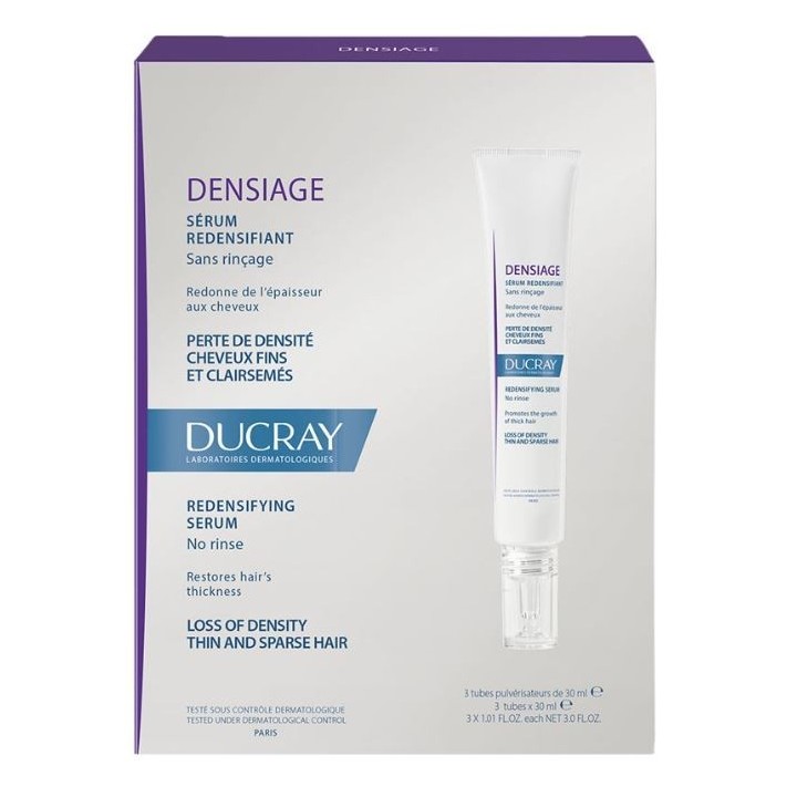 Ducray Densiage Siero Ridensificante 3 tubi da 30 ml