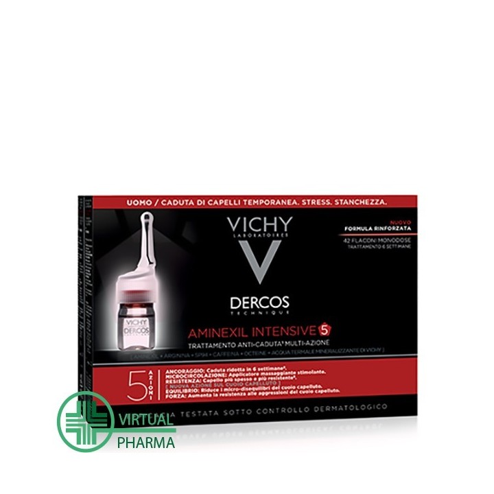Vichy Dercos Aminexil Intensive 5 Donna 42 flaconi
