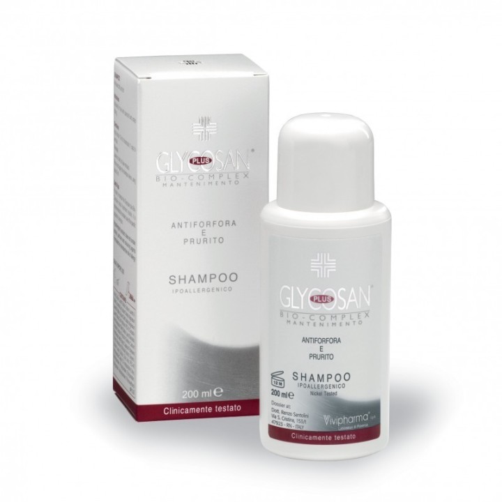 Glycosan Plus Bio-Complex Shampoo Antiforfora e Prurito 200 Ml