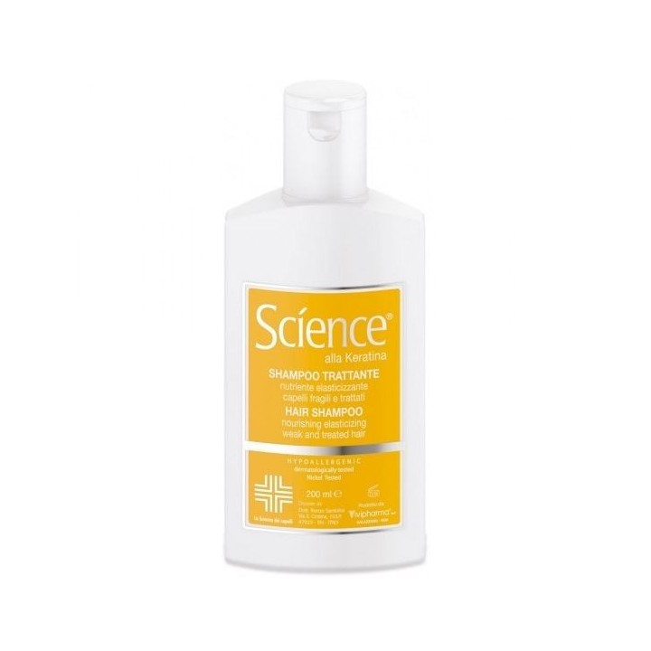 Science Shampoo Nutriente Elasticizzante Capelli Fragili e Trattati 200 ml