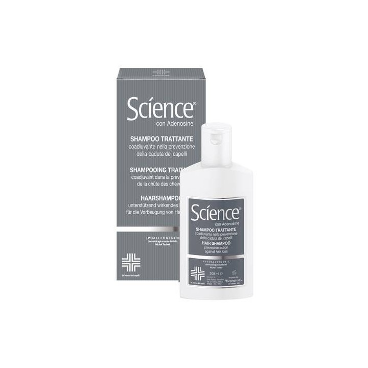 Science Shampoo Shampoo Trattante Coadiuvante nella Prevenzione della Caduta dei Capelli 200 ml