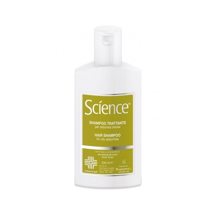Science Shampoo Trattante Seborrea Oleosa 200 Ml