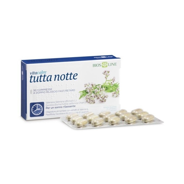 Bios Line Vitacalm Tutta Notte 30 compresse