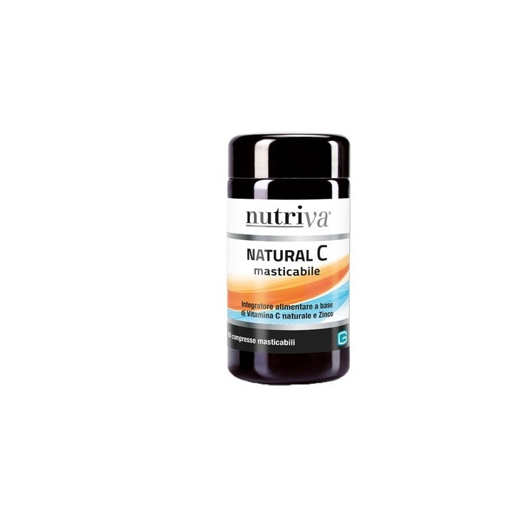 Nutriva Natural C 60 compresse masticabili
