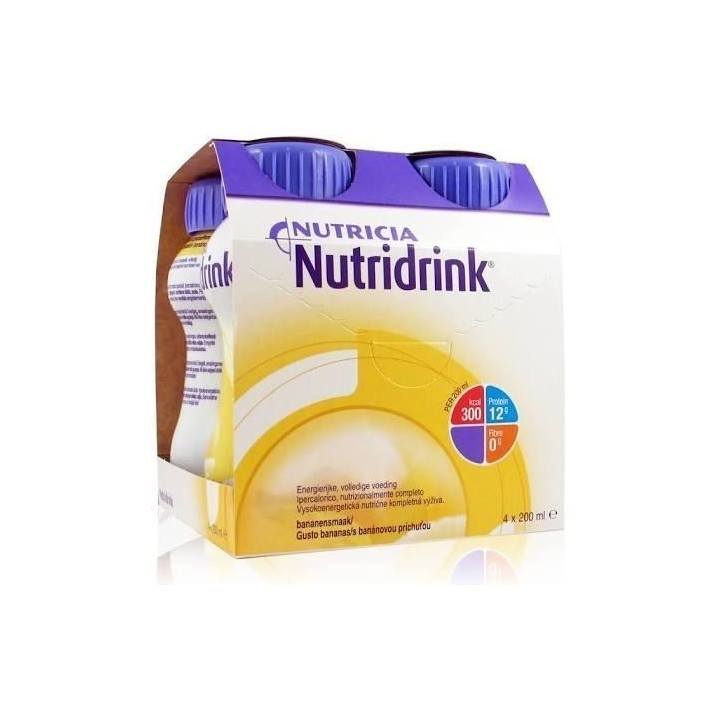 Nutricia Nutridrink Gusto Banana 4 X 200 ml