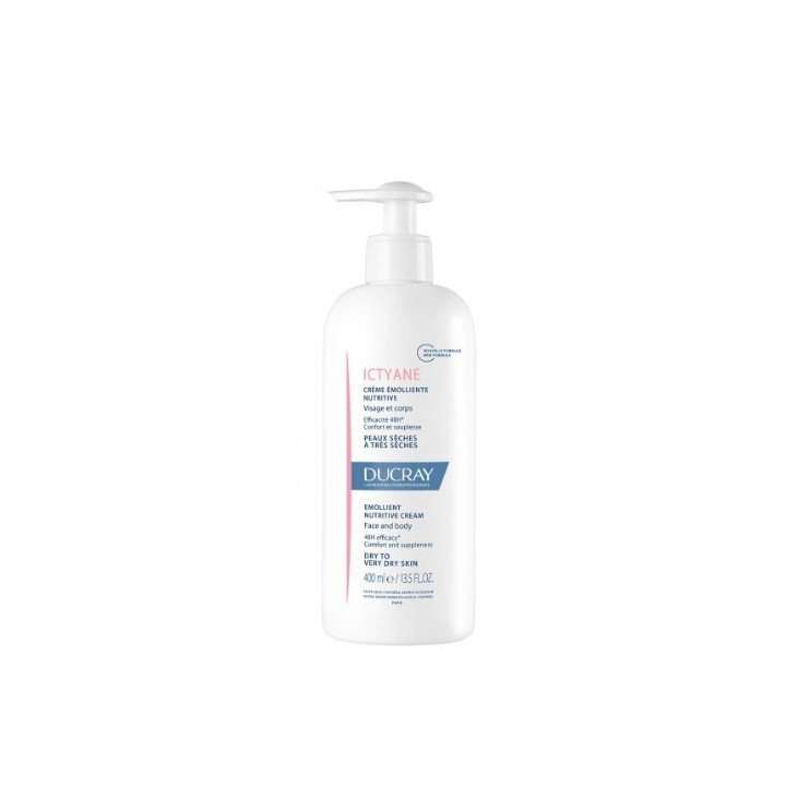Ducray Ictyane Crema Emolliente Nutritiva 400ml