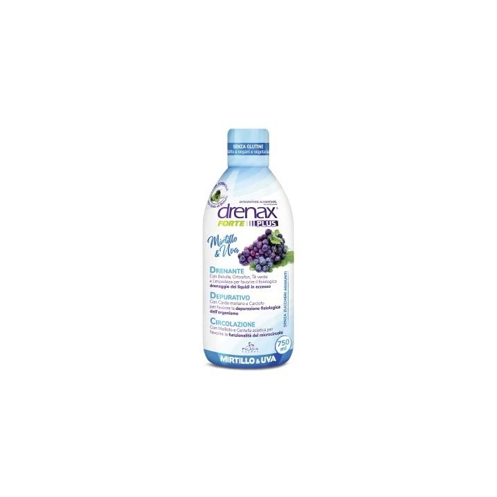 Drenax Forte Plus Mirtillo E Uva 750 Ml