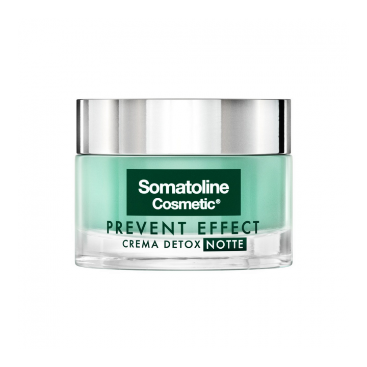 Somatoline Cosmetic Prevent Effect Crema Detox Viso Notte 50 ml