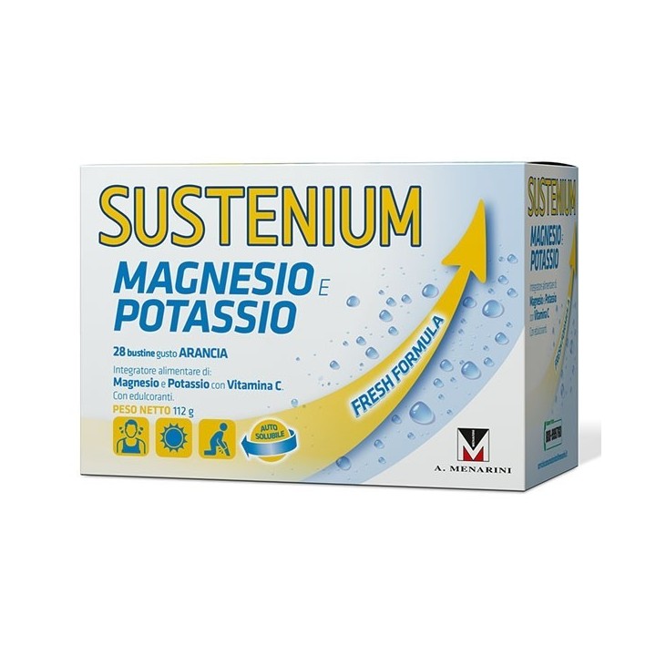 Sustenium Magnesio e Potassio 28 bustine