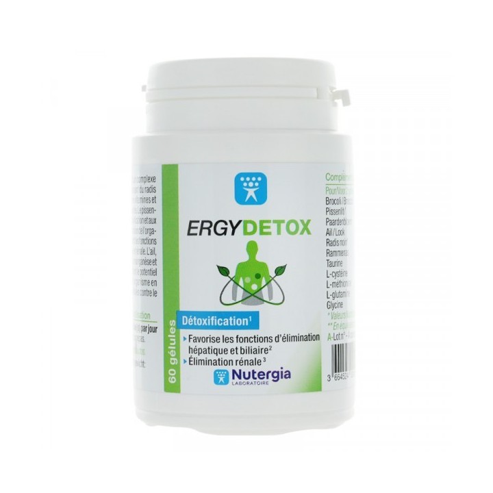 Nutergia Ergydetox 60 capsule