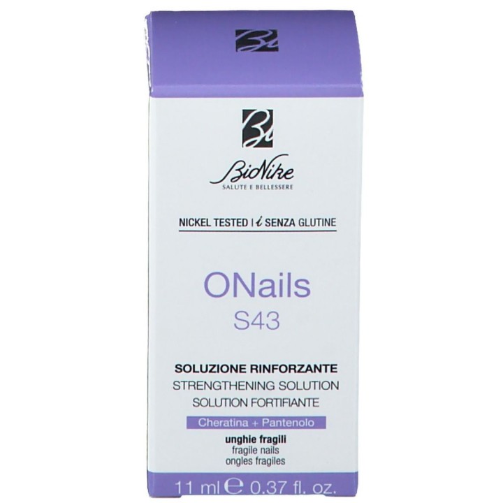 Bionike Onails S43 Soluzione Rinforzante 11 Ml