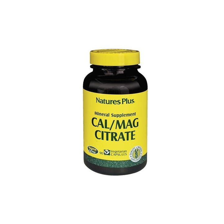 Nature's Plus Calcio Magnesio Citrato 90 capsule