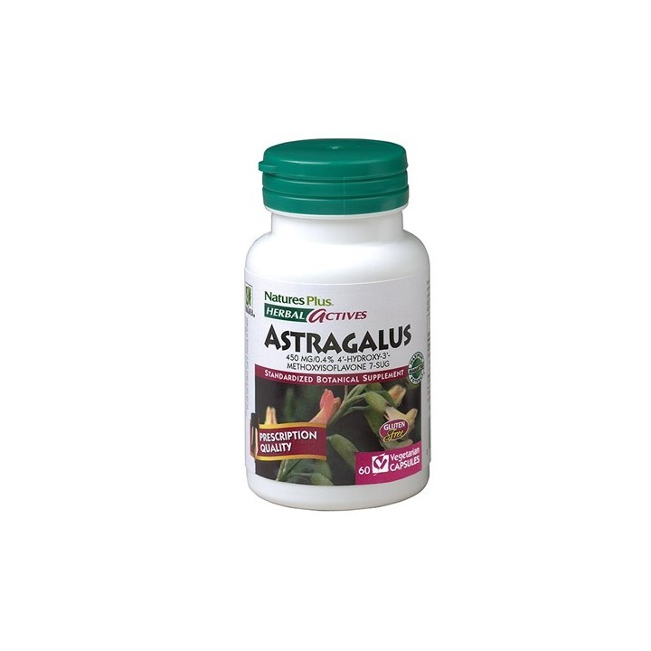Nature's Plus Herbal Actives Astragalo 60 Capsule