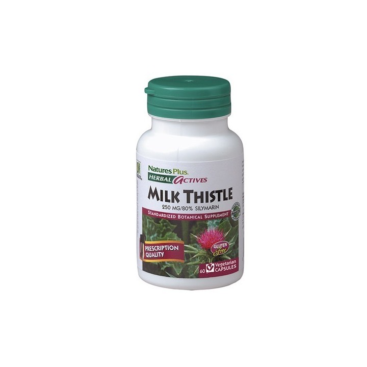 Nature's Plus Herbal Actives Cardo Mariano 60 Capsule