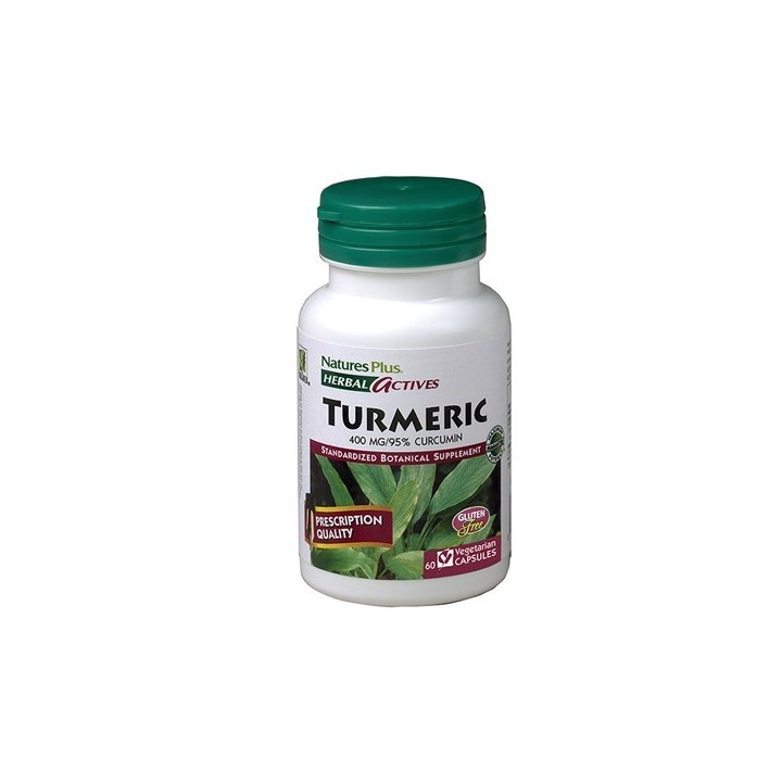 Nature's Plus Herbal Actives Curcuma 60 Capsule