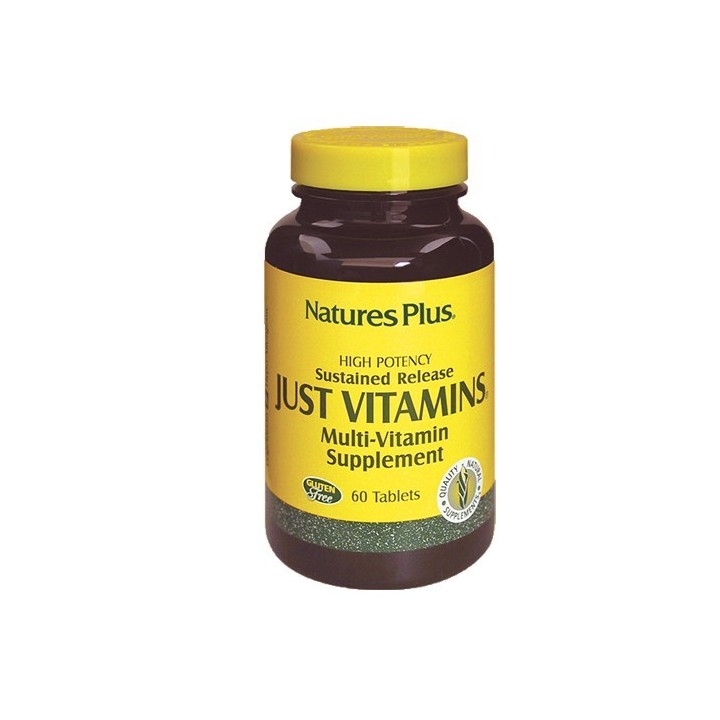 Nature's Plus Just Vitamins 60 tavolette