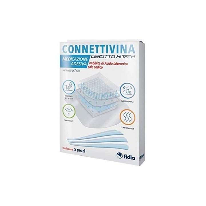 Connettivina Cerotto Hitech 6x7cm 5 Pezzi