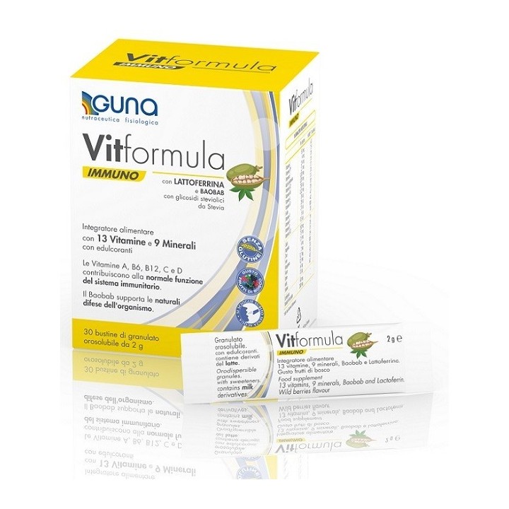 Guna Vitformula Immuno 30 bustine