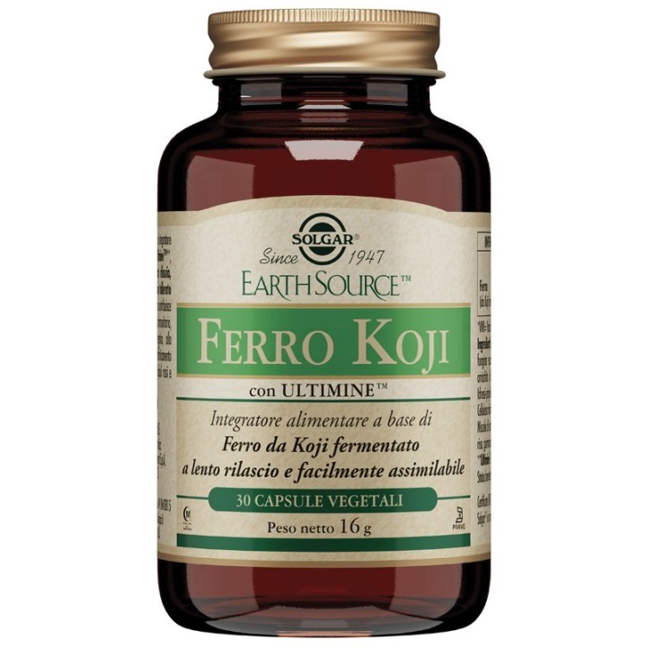 Solgar Ferro Koji 30 capsule Vegetali