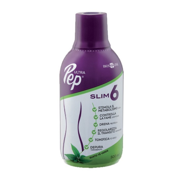 Bios Line Ultra Pep Slim 6 Tè Verde 500 ml