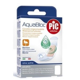 Cerotto Pic Aquabloc 10x10cm Antibatterico 5 Pezzi