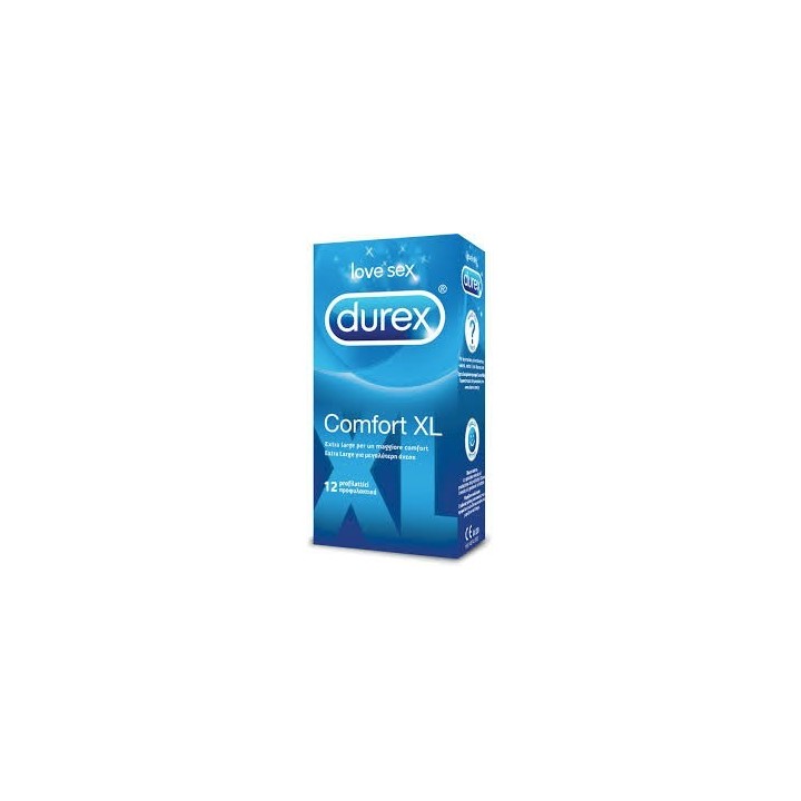 Durex Comfort Extra XL Profilattico 12 Pezzi