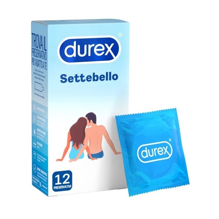 Durex Settebello Classico Profilattico 12 Pezzi