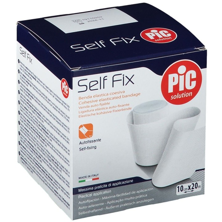 Pic Self Fix Benda Elastica di Fissaggio 10cmX20m