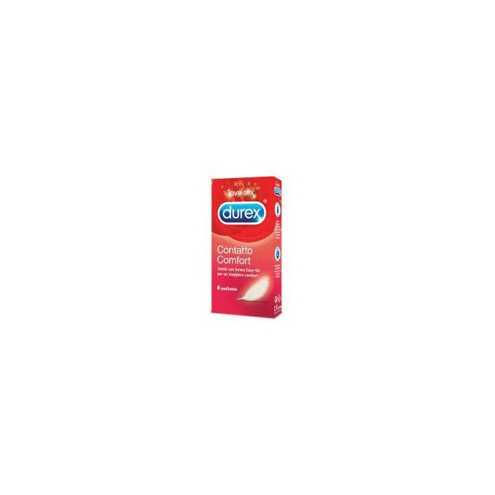 Durex Contatto Comfort Profilattico 6 Pezzi