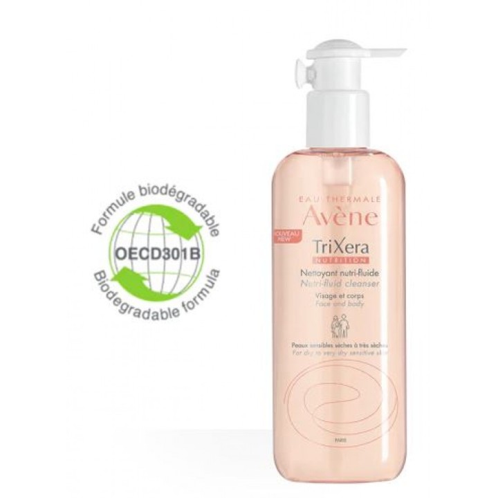 Avene Trixera Gel Detergente 400 ml + 100 ml in regalo