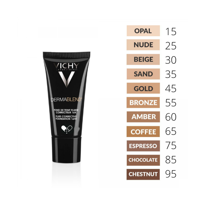 Vichy Dermablend Fluido 45 30ML