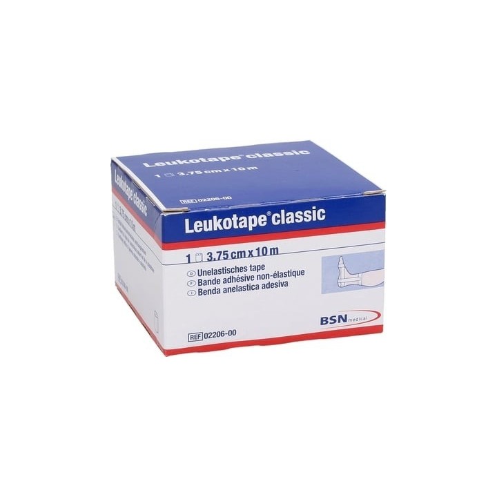 Leukotape Benda Anelastica Adesiva 10m x 3,75cm