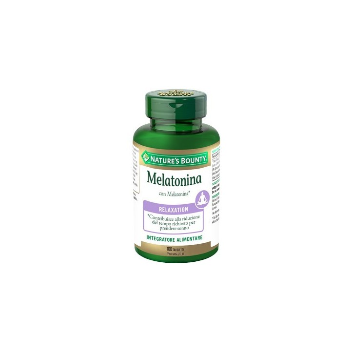 Nature's Bounty Melatonina 100 tavolette