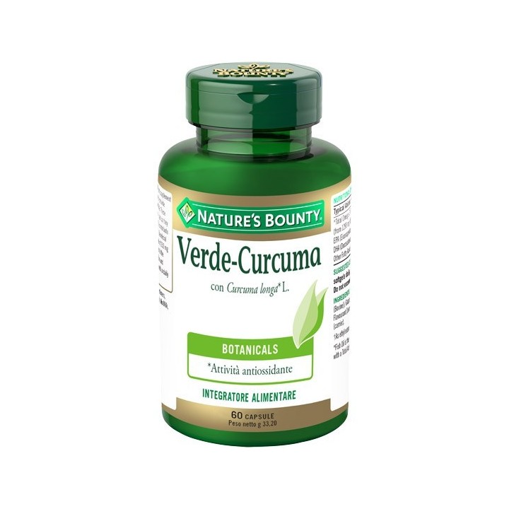 Nature's Bounty Verde Curcuma 60 capsule