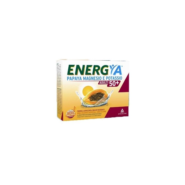 Energya Papaya Magnesio E Potassio 50+ 14 Bustine
