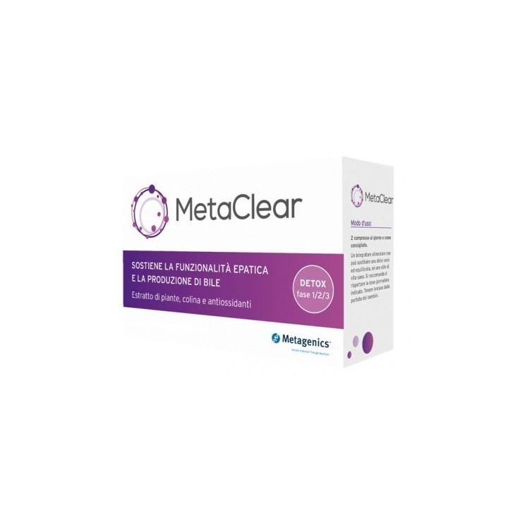 Metagenics Metaclear 30 compresse