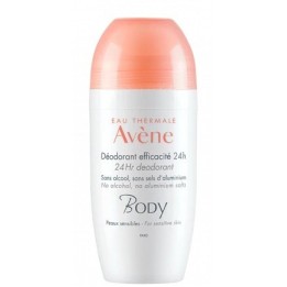 Avene Eau Thermale Deodorante Body 24h Roll On 50ml