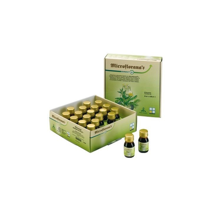 Microflorana F Direct 10 Integratore 20 Flaconcini da 25 ml