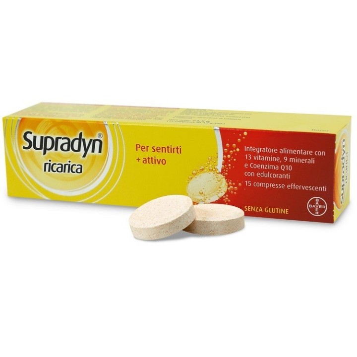 Supradyn Ricarica Effervescente 15 compresse
